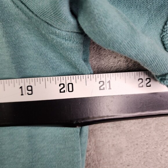 Mens Green Under Armour Short Sleeve Hoodie Shirt Modern Fit Gym Training Size M - Picture 10 of 12